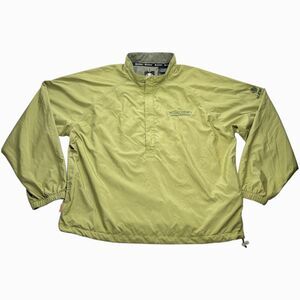 Mens Sunice Weather Green Golf Performance Pullover Jacket Large Pebble Beach‎